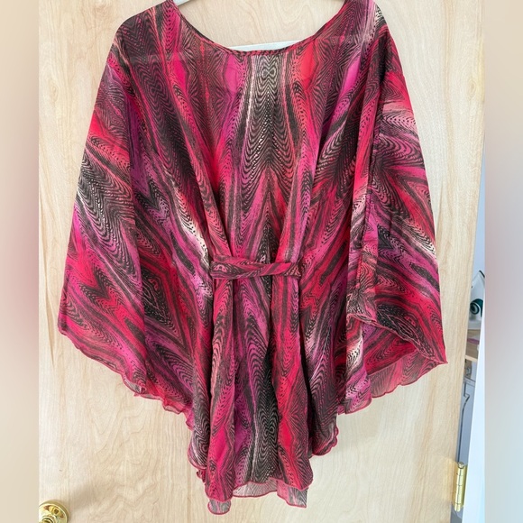 Bellissima Swimwear multicolor Pink Beach Cover-Up. - Picture 6 of 6